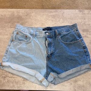 Aeropostale Two Colored Jean Shorts, only wore a few times, size 12